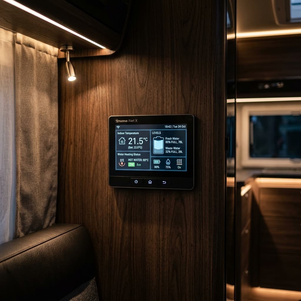Truma iNet X control panel