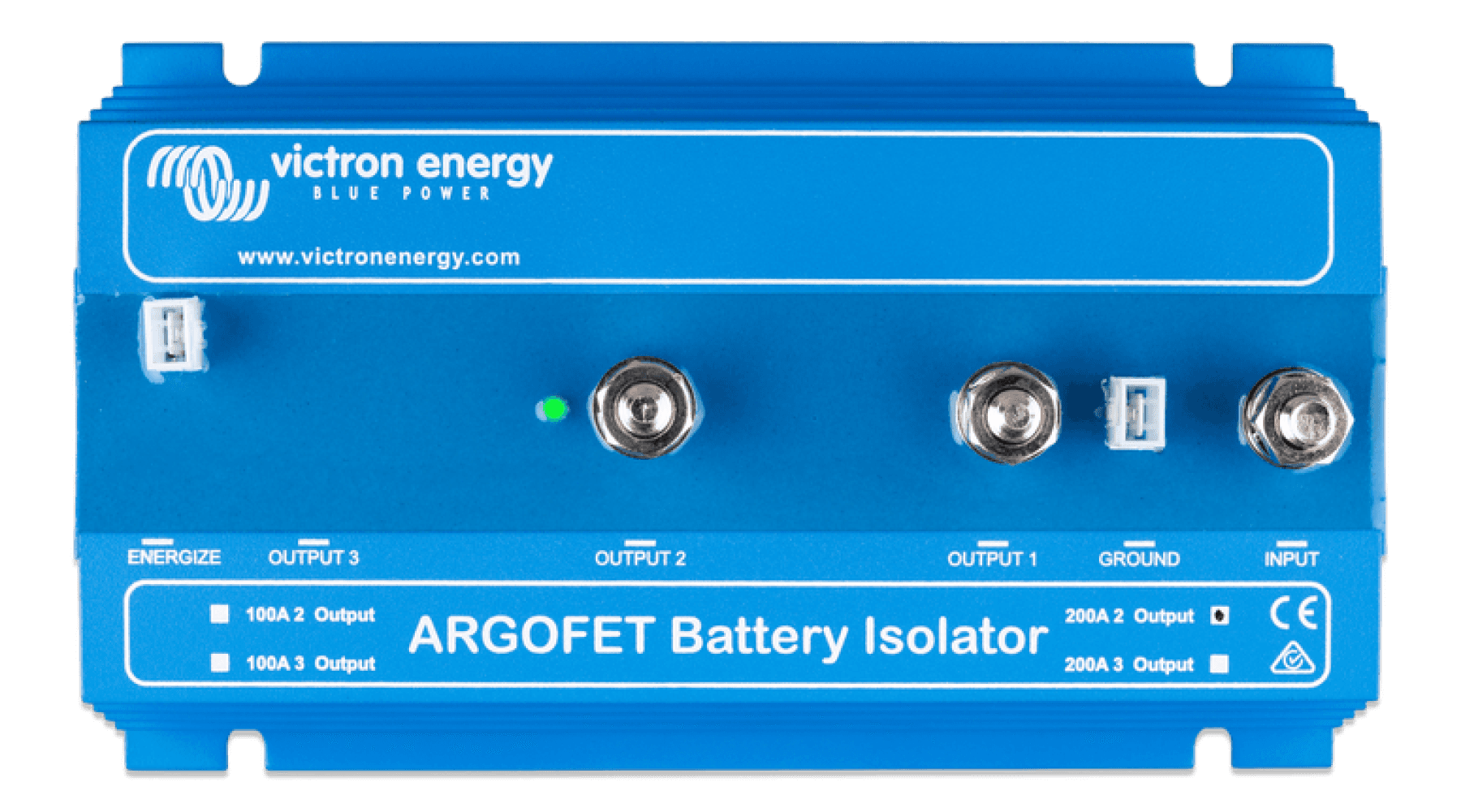 Battery Isolating Splitter - FET Based - 200A - 2 Outputs